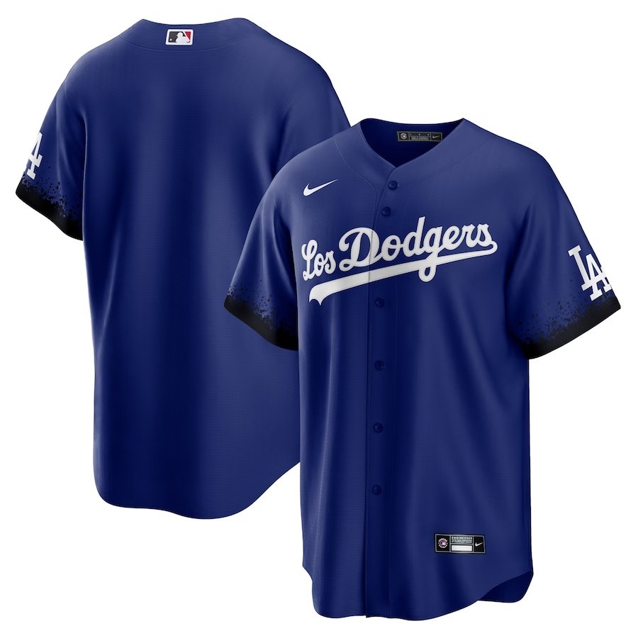 Men's Los Angeles Dodgers Nike Royal City Connect Replica Jersey - Jersey