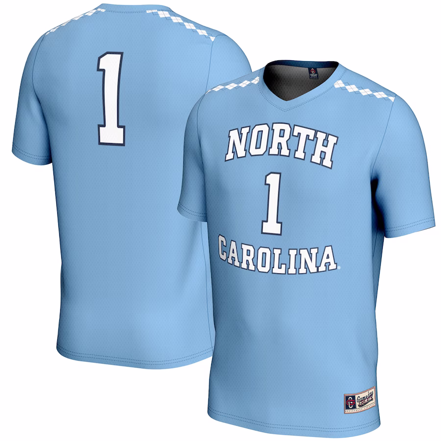 #1 North Carolina Tar Heels GameDay Greats Youth Lightweight Women's Lacrosse Jersey - Carolina Blue - Jersey