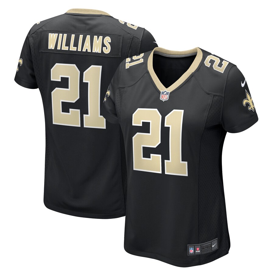 Women's New Orleans Saints Jamaal Williams Nike Black Player Jersey - Jersey