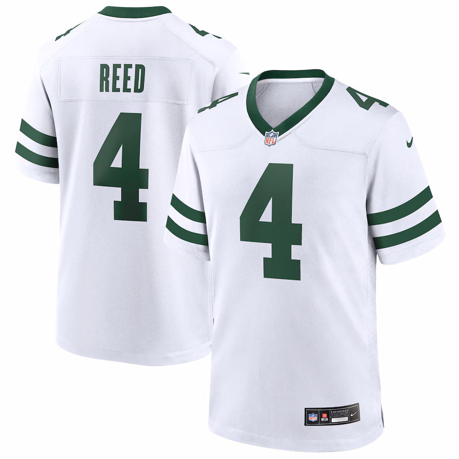 Men's New York Jets D.J. Reed Nike Legacy White Game Jersey - Jersey