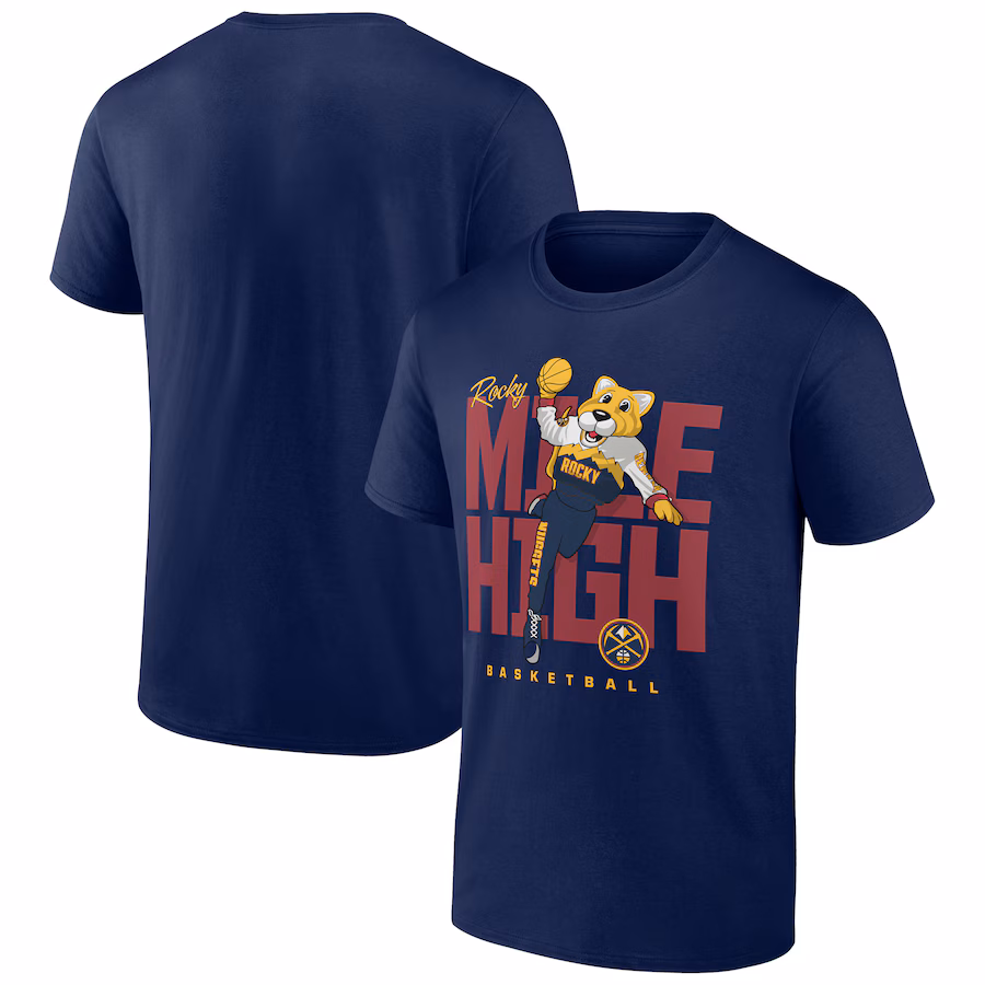 Men's Denver Nuggets Navy Team Pride T-Shirt - Jersey