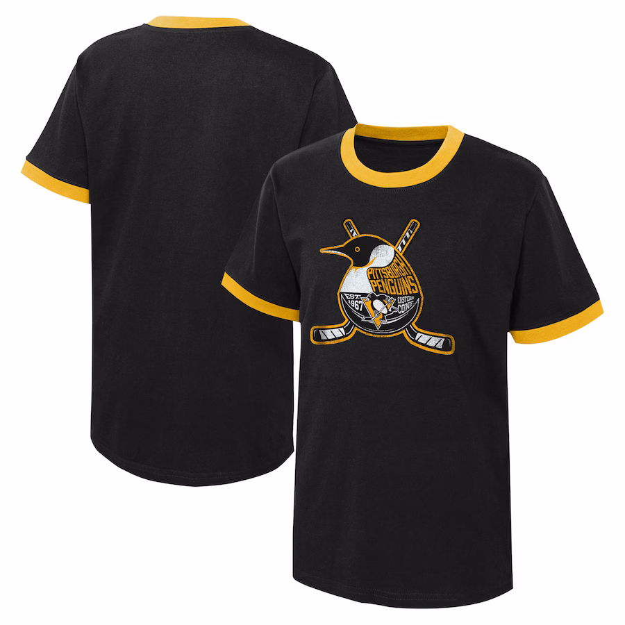 Youth Pittsburgh Penguins Black Ice City T-Shirt - Jersey
