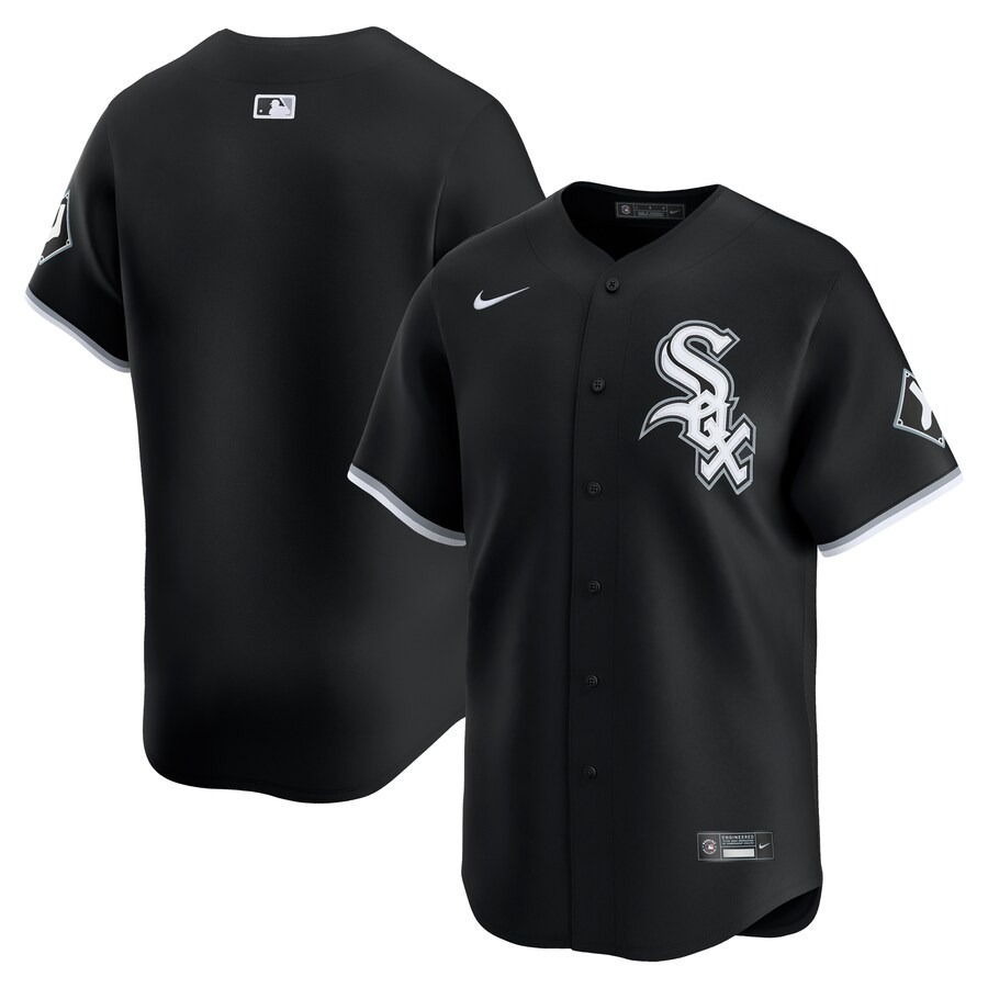 Men's Chicago White Sox  Nike Black  Alternate Limited Jersey - Jersey