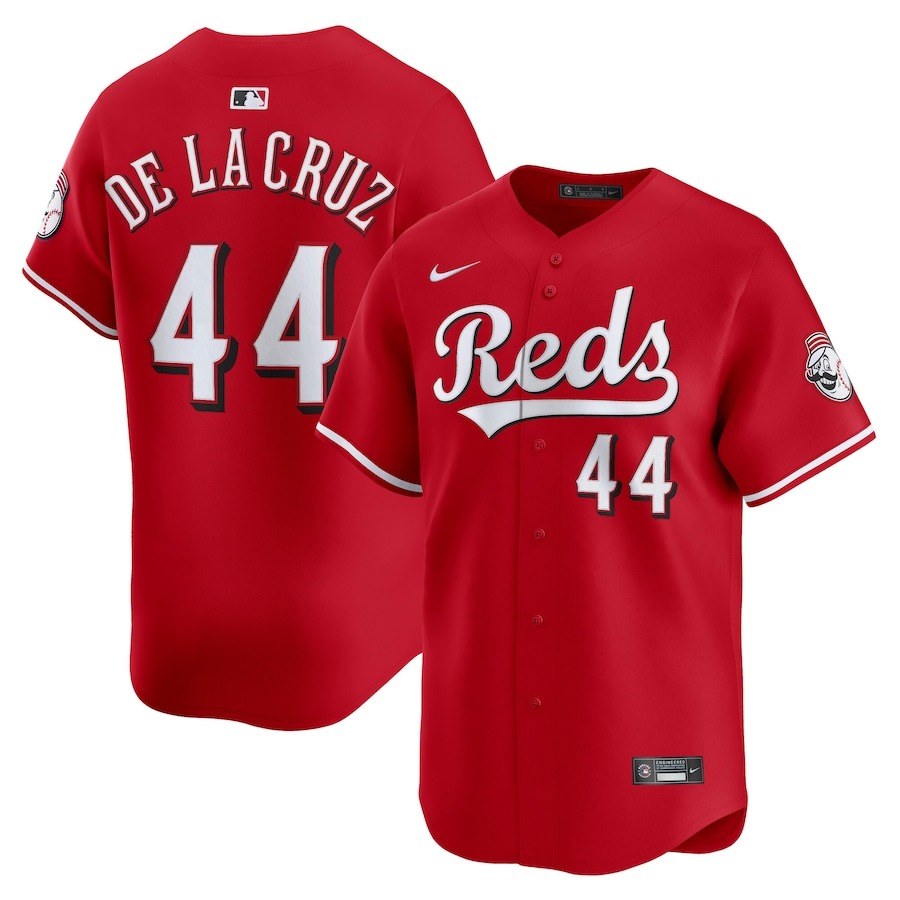 Men's Cincinnati Reds Elly De La Cruz Nike Red Alternate Limited Player Jersey - Jersey