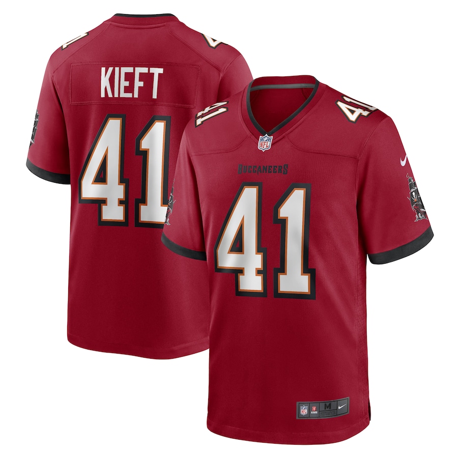 Men's Tampa Bay Buccaneers Ko Kieft Nike Red Game Player Jersey - Jersey