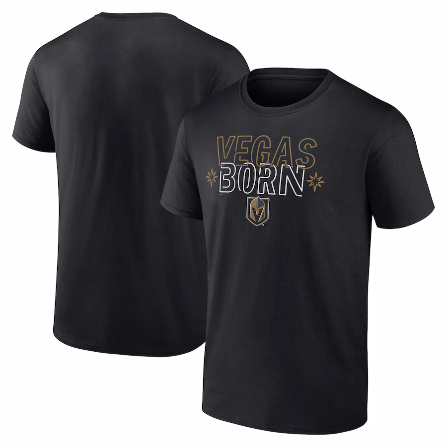 Men's Vegas Golden Knights Black District T-Shirt - Jersey