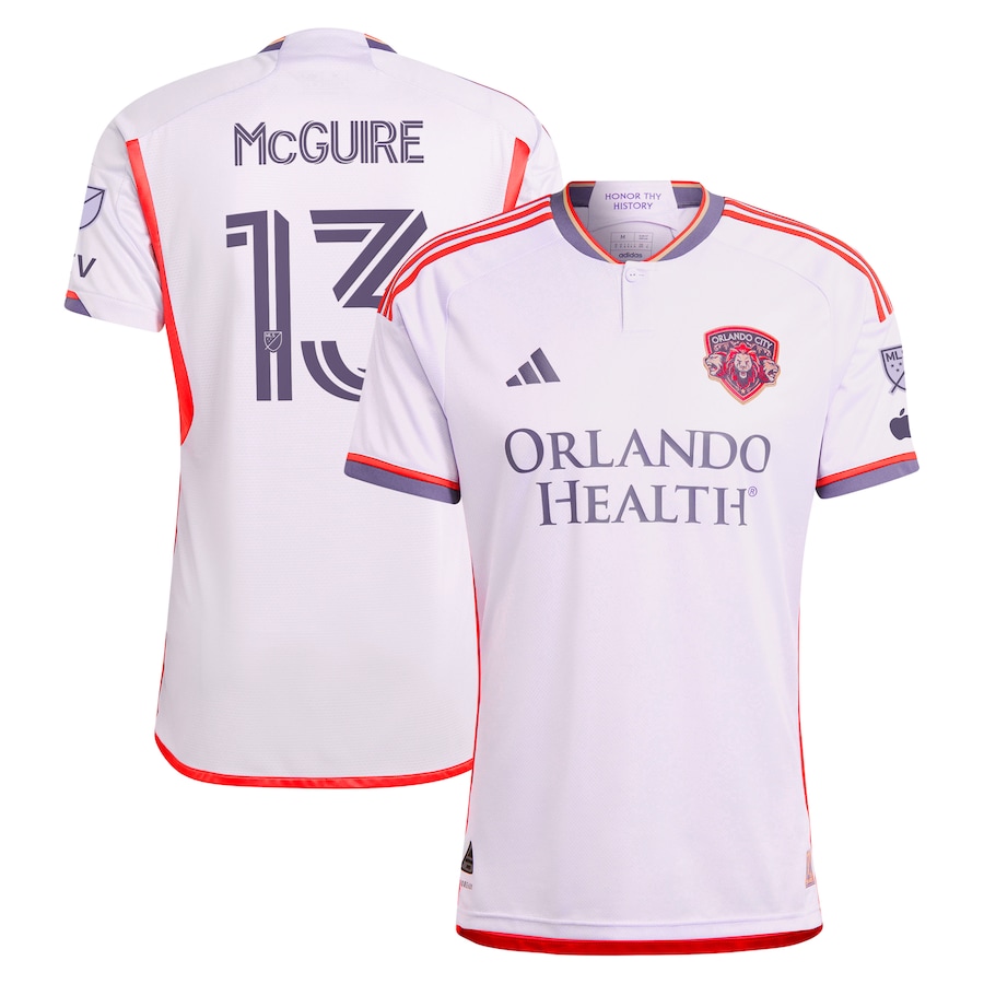 Men's Orlando City SC Duncan McGuire adidas Purple 2024 Legacy Kit Authentic Player Jersey - Jersey