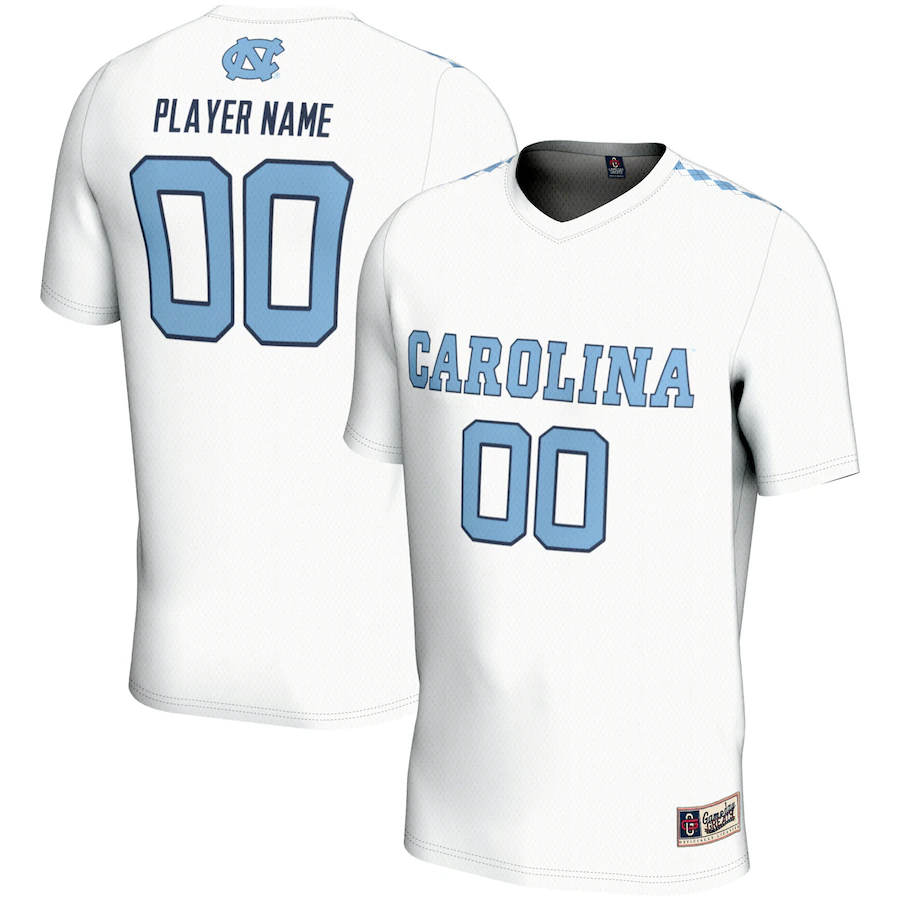 North Carolina Tar Heels GameDay Greats Youth NIL Pick-A-Player Women's Lacrosse Lightweight Jersey - White - Jersey