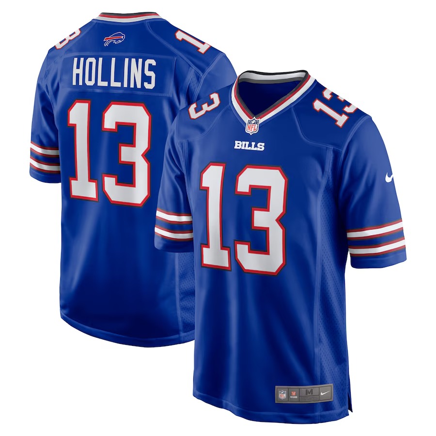 Men's Buffalo Bills Mack Hollins Nike  Royal  Game Jersey - Jersey