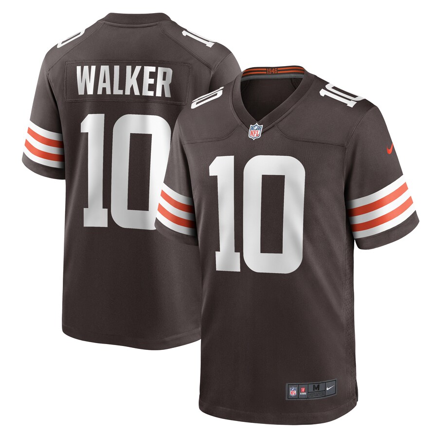 Men's Cleveland Browns Phillip Walker Nike  Brown Team Game Jersey - Jersey