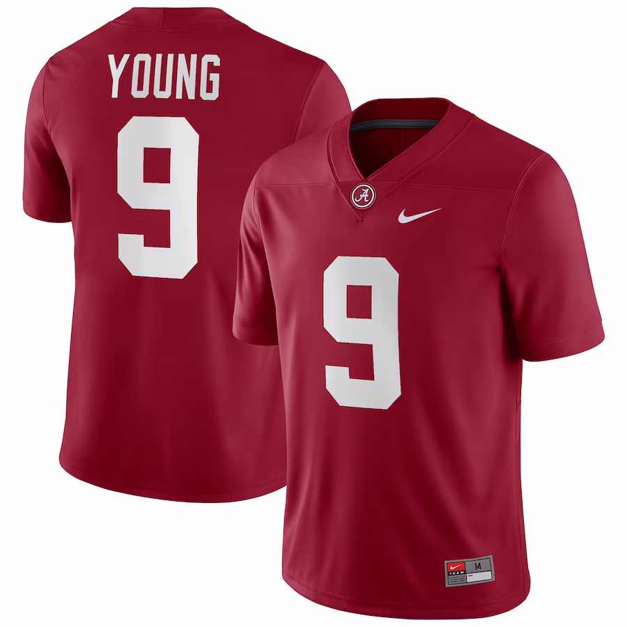 Bryce Young Alabama Crimson Tide Nike Player Game Jersey - Crimson - Jersey