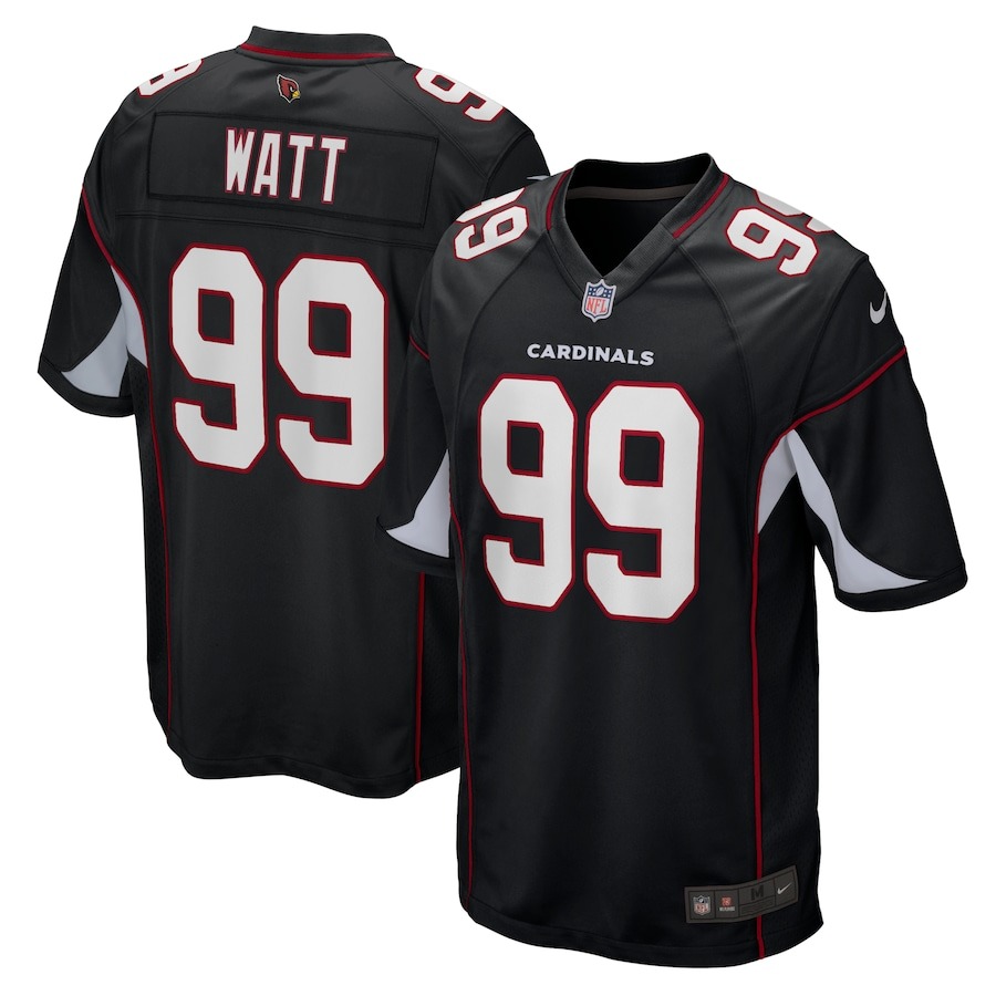 Men's Arizona Cardinals J.J. Watt Nike Black Alternate Game Jersey - Jersey