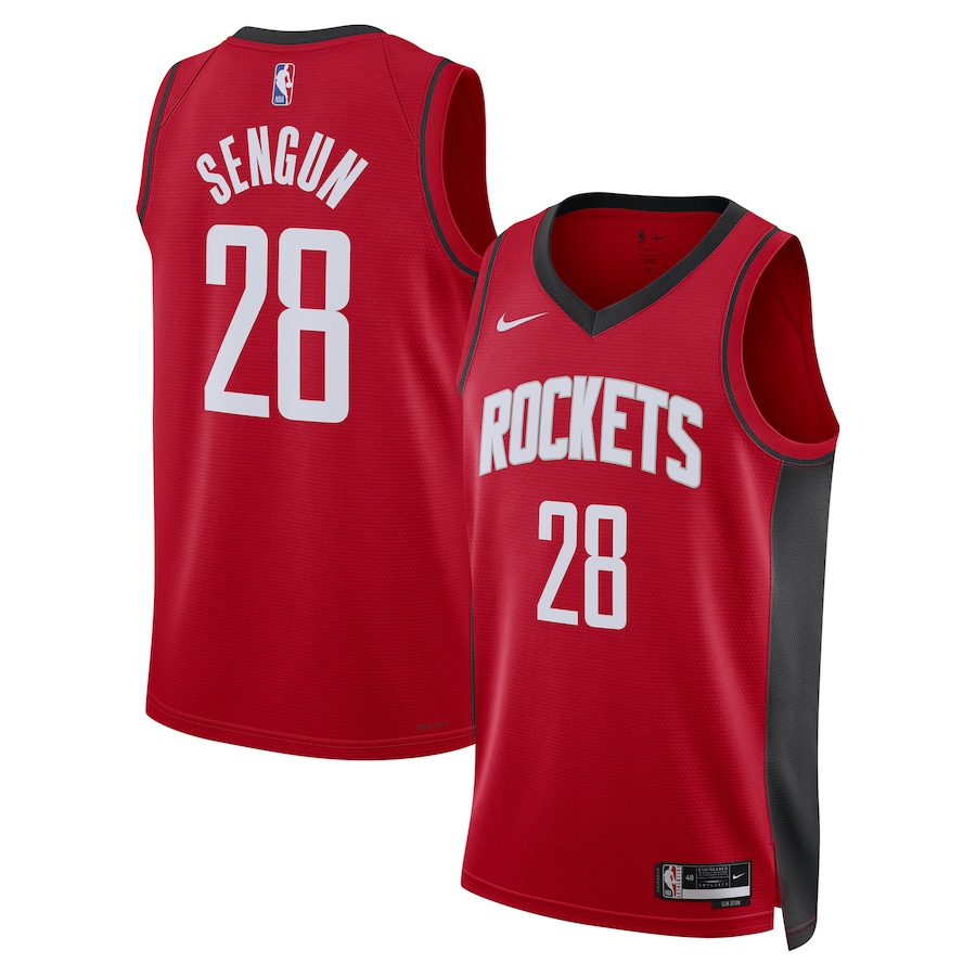 Unisex Houston Rockets Alperen Sengun Nike Red Swingman Jersey - Icon Edition - Jersey