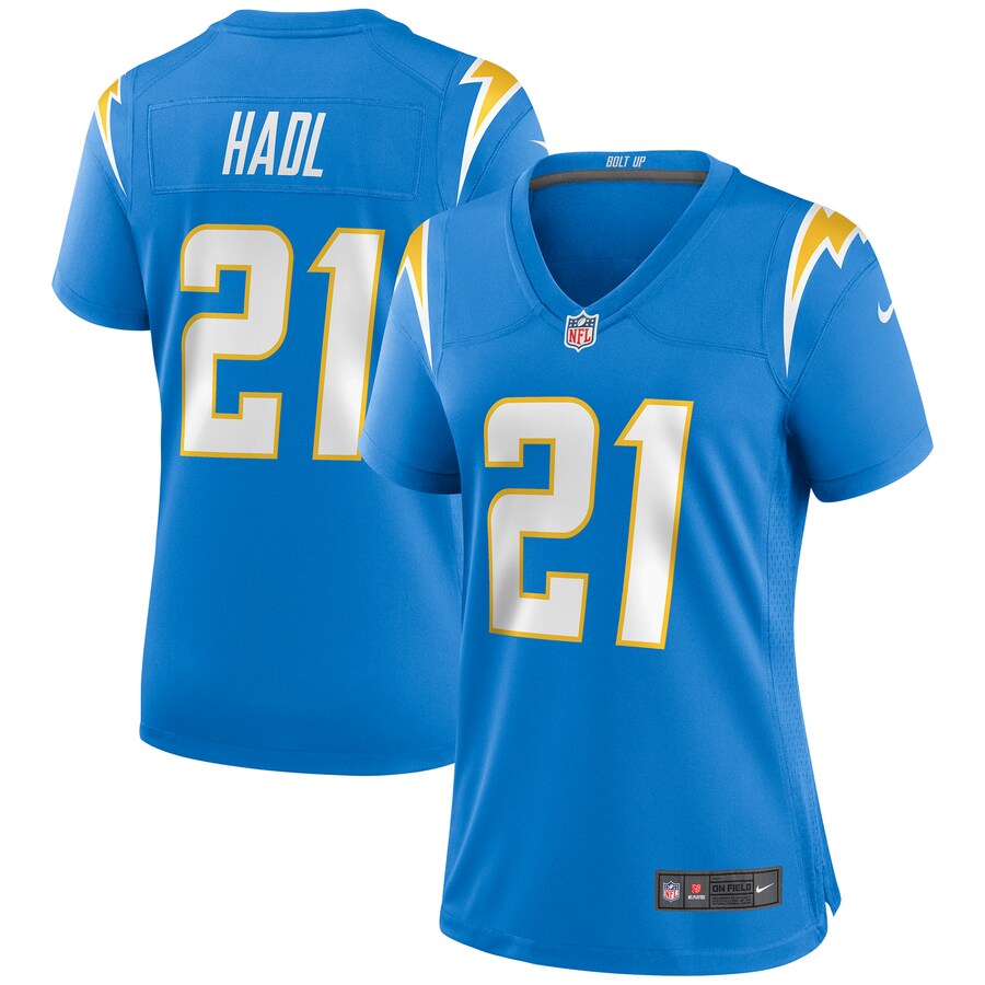 Women's Los Angeles Chargers John Hadl Nike Powder Blue Game Retired Player Jersey - Jersey
