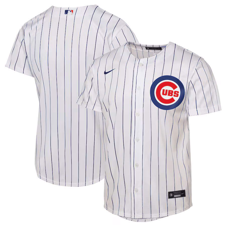 Youth Chicago Cubs Nike White Home Replica 2.0 Jersey - Jersey