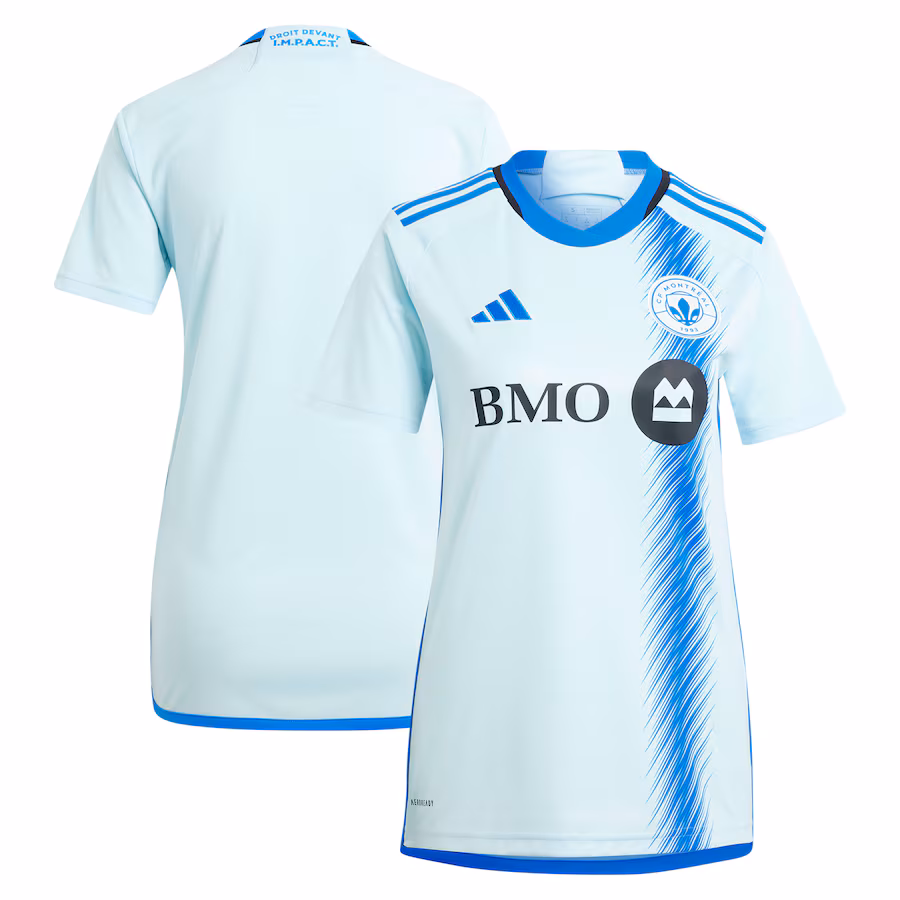 Women's CF Montreal  adidas Light Blue 2024 La Main Replica Jersey - Jersey