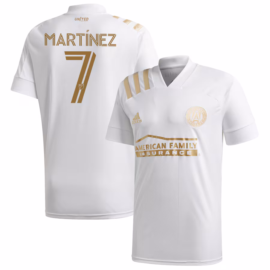 Men's Atlanta United FC Josef Martínez adidas White 2020 Kings Replica Jersey - Jersey