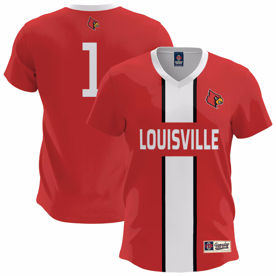 Youth GameDay Greats  Red Louisville Cardinals Lightweight Soccer Fashion Jersey - Jersey