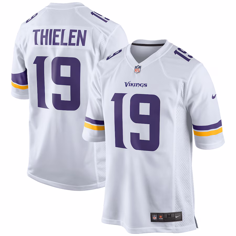 Youth Minnesota Vikings Adam Thielen Nike White Game Jersey - Jersey