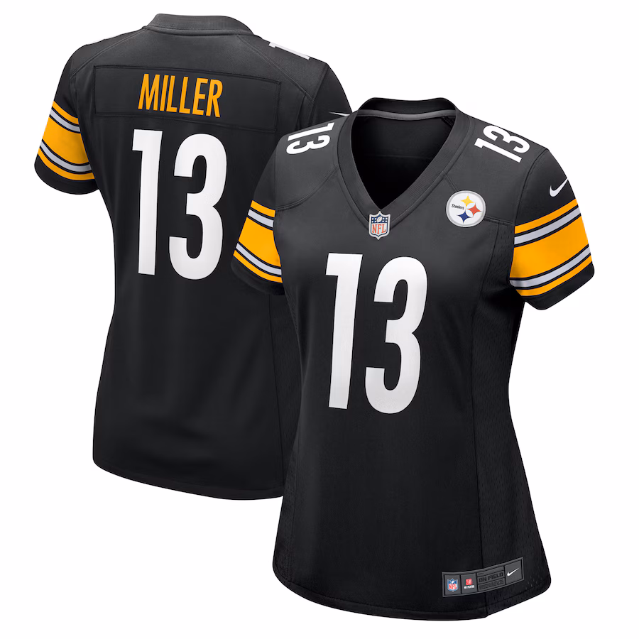 Women's Pittsburgh Steelers Scotty Miller Nike Black Game Jersey - Jersey