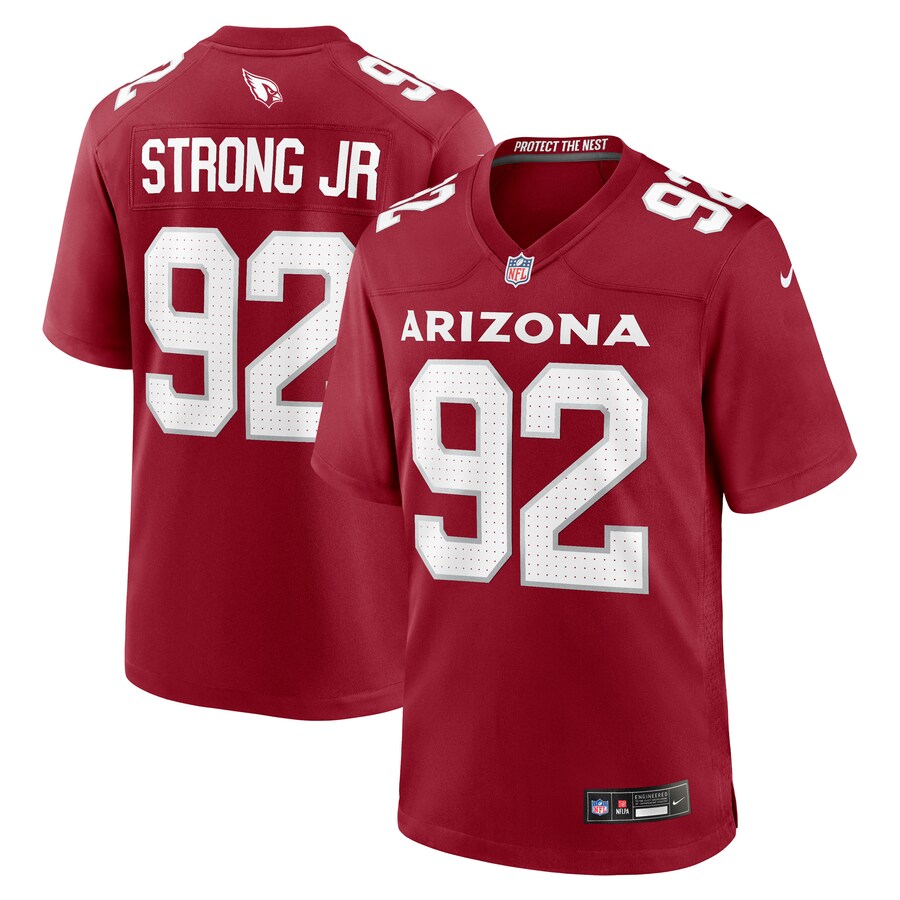 Men's Arizona Cardinals Kevin Strong Nike Cardinal Game Player Jersey - Jersey