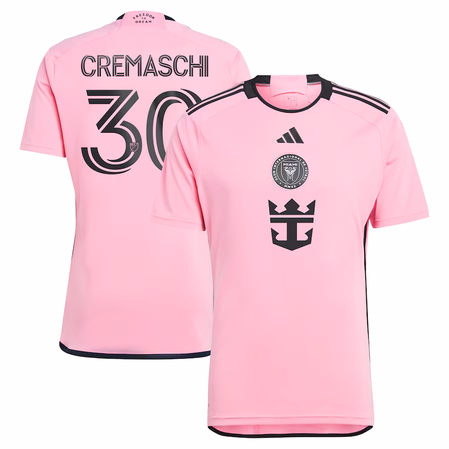 Men's Inter Miami CF Benjamin Cremaschi adidas Pink 2024 2getherness Replica Player Jersey - Jersey