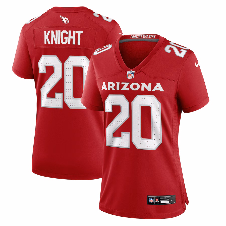 Women's Arizona Cardinals Zonovan Knight Nike Cardinal Team Game Jersey - Jersey