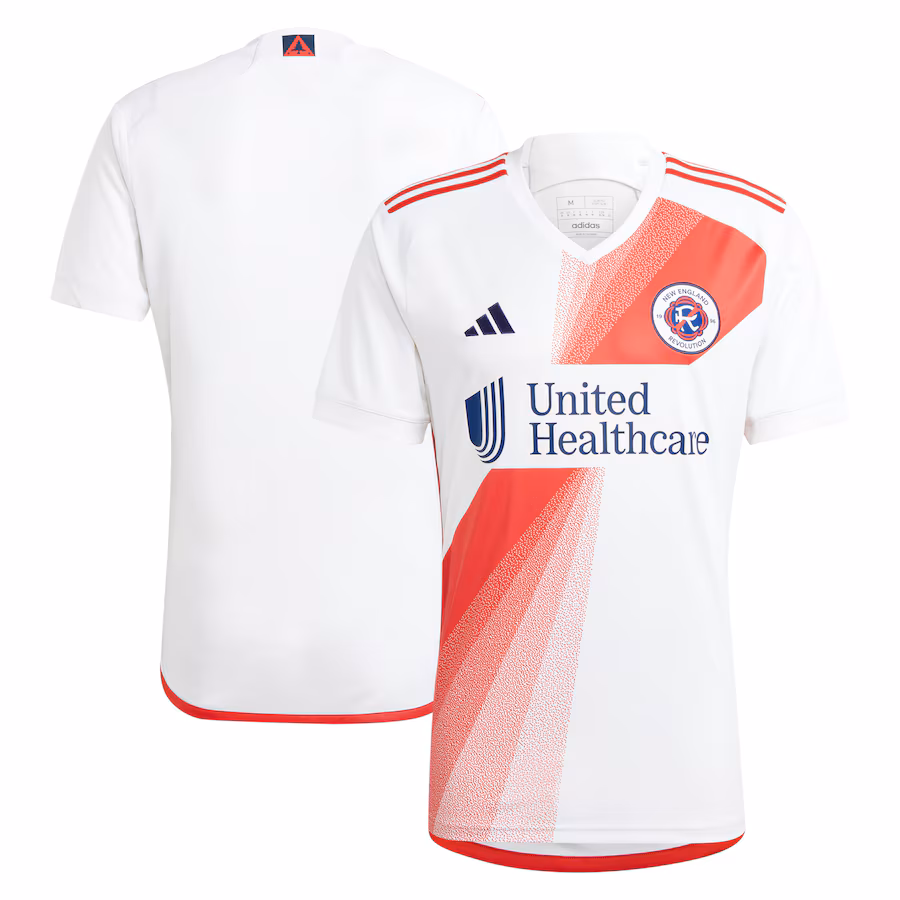 Men's New England Revolution adidas White 2023 Defiance Replica Jersey - Jersey