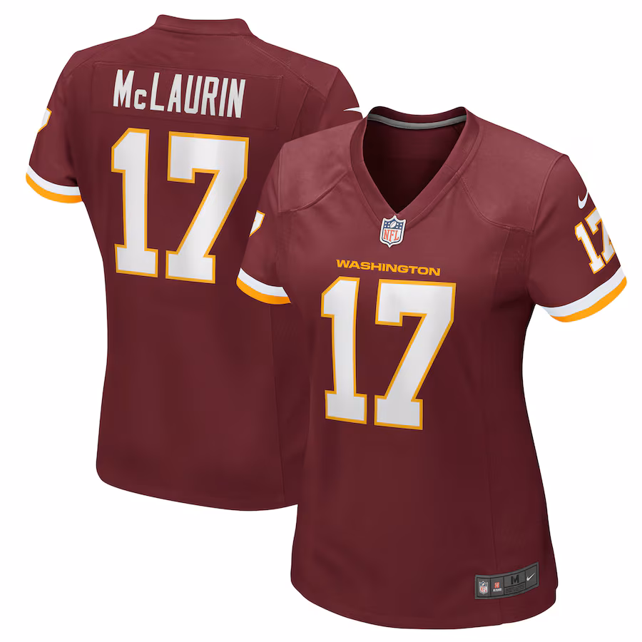 Women's Washington Football Team Terry McLaurin Nike Burgundy Player Game Jersey - Jersey