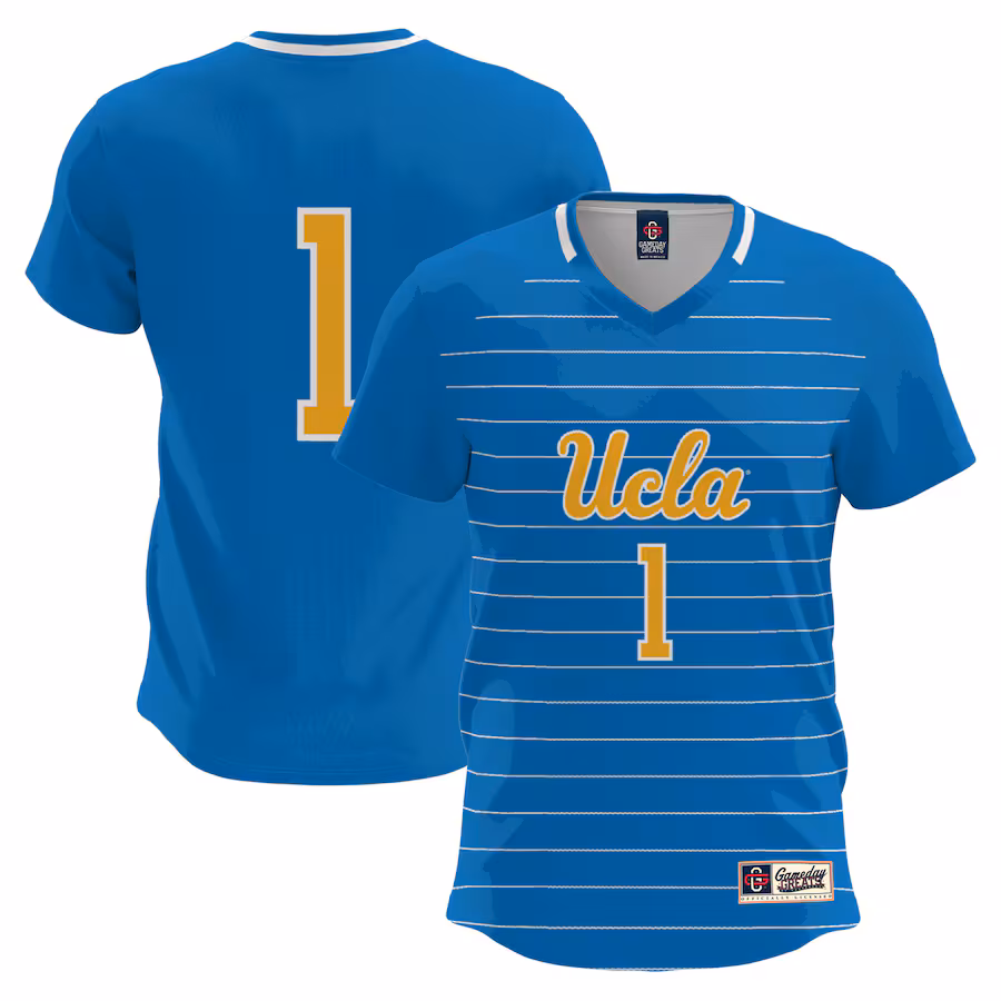 Men's GameDay Greats Blue UCLA Bruins Lightweight Soccer Jersey - Jersey