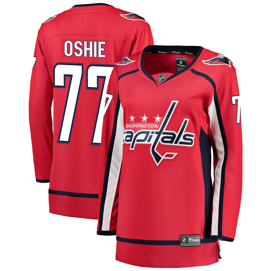 Women's Washington Capitals TJ Oshie Fanatics Branded Red Home Breakaway Player Jersey - Jersey