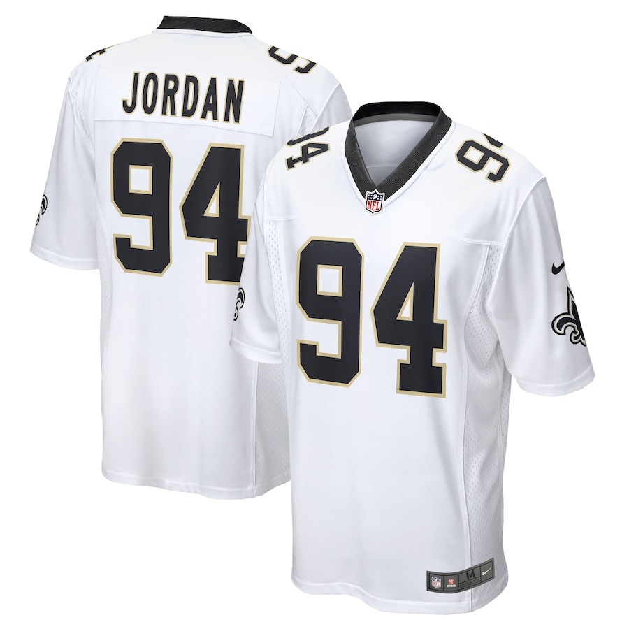 Men's New Orleans Saints Cameron Jordan Nike White  Game Jersey - Jersey