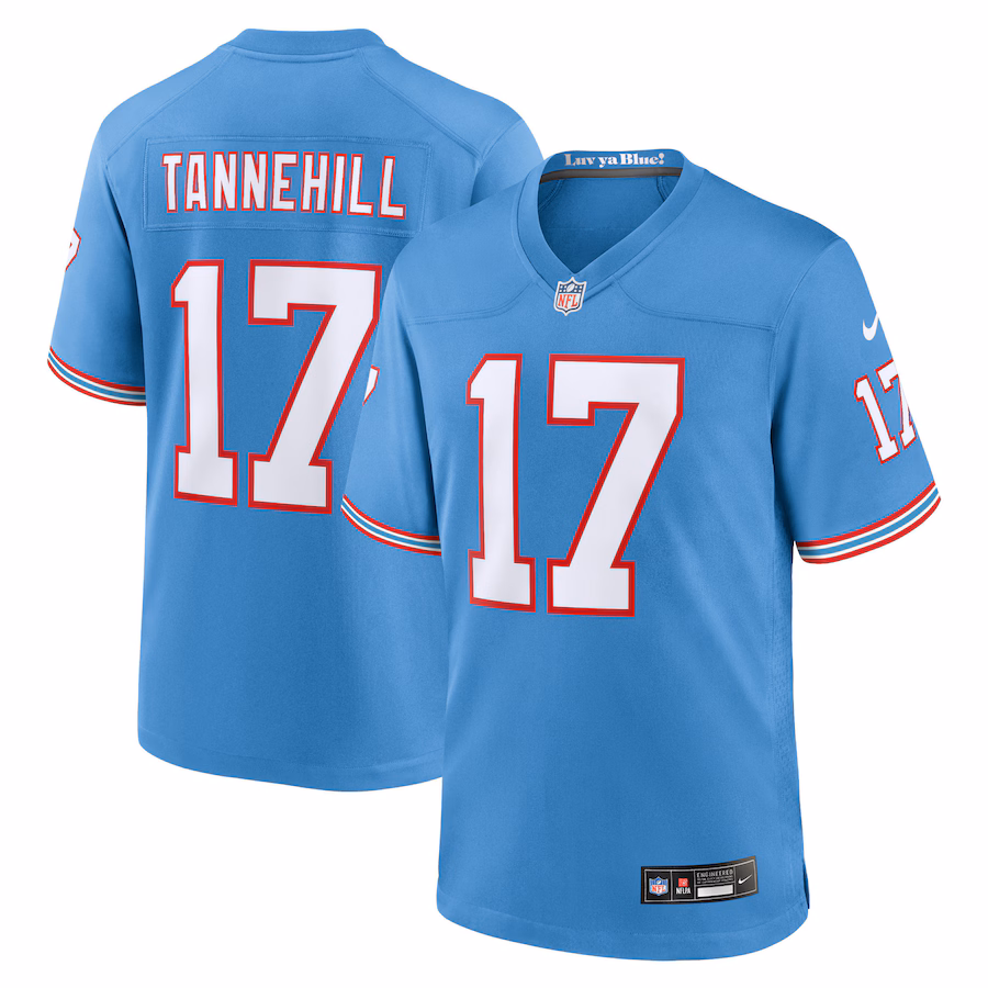 Youth Tennessee Titans Ryan Tannehill Nike Light Blue Game Jersey - Jersey