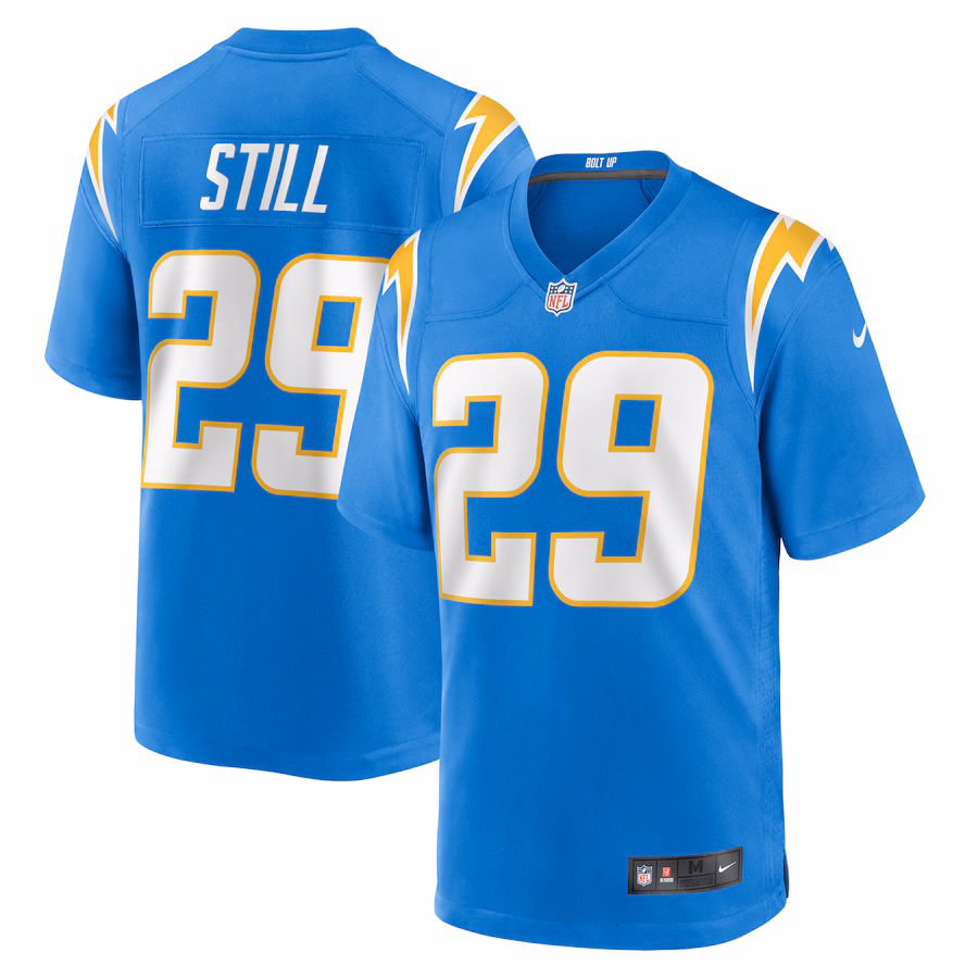 Men's Los Angeles Chargers Tarheeb Still Nike  Powder Blue Team Game Jersey - Jersey