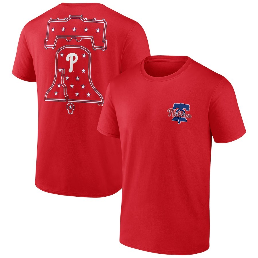 Men's Philadelphia Phillies Red Bring It T-Shirt - Jersey