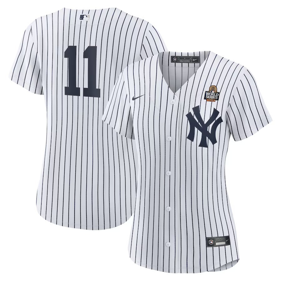 Women's New York Yankees Anthony Volpe Nike White 2024 World Series Home Replica Player Jersey - Jersey
