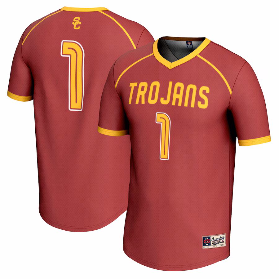#1 USC Trojans GameDay Greats Youth Lightweight Women's Lacrosse Jersey - Cardinal - Jersey