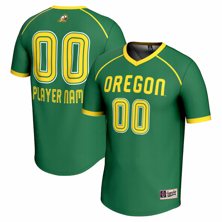 Oregon Ducks GameDay Greats Unisex Women's Lacrosse NIL Lightweight Jersey - Green - Jersey