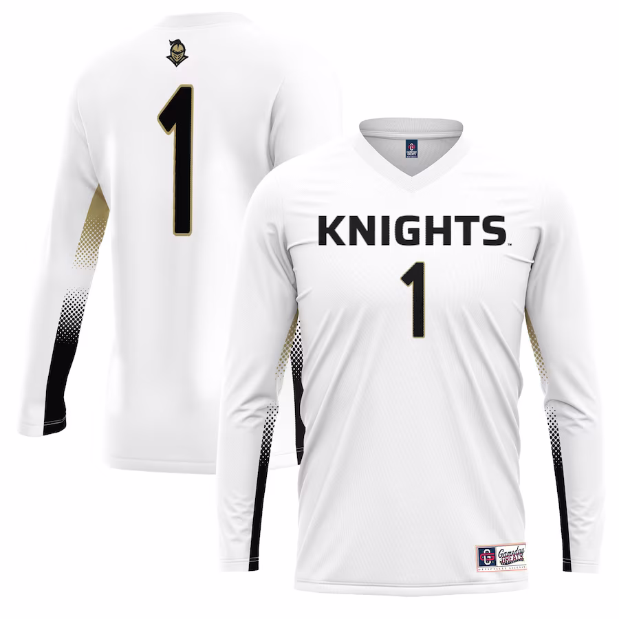 #1 UCF Knights GameDay Greats Unisex Lightweight Volleyball Jersey - White - Jersey