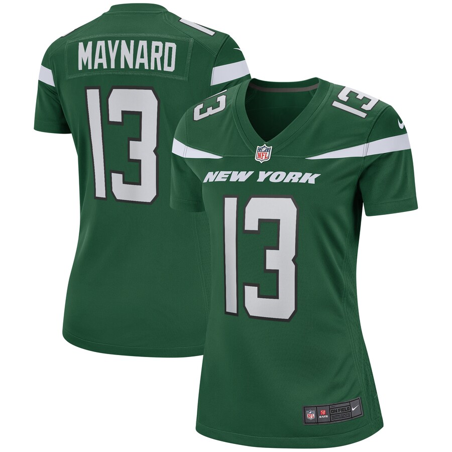 Women's New York Jets Don Maynard Nike Gotham Green Game Retired Player Jersey - Jersey