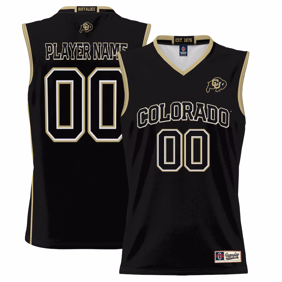 Colorado Buffaloes GameDay Greats Youth NIL Pick-A-Player Lightweight Basketball Jersey - Black - Jersey