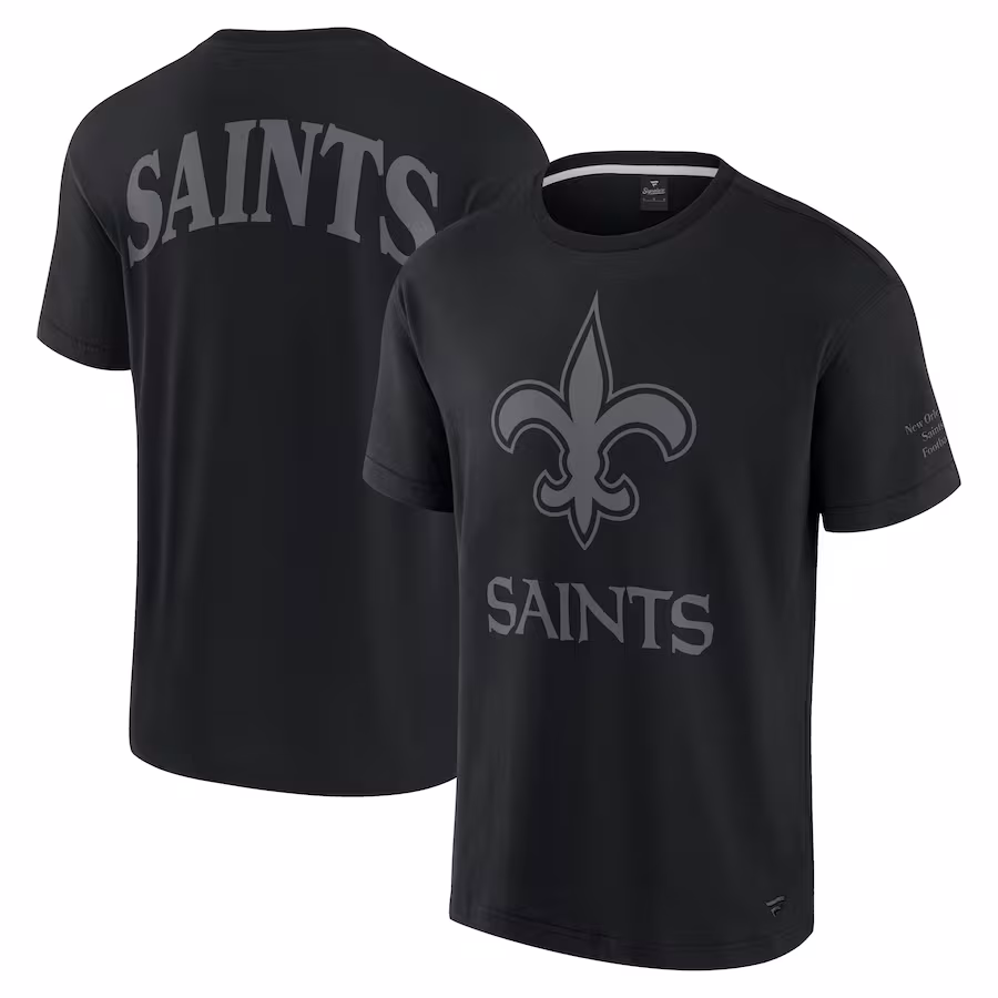 Unisex New Orleans Saints  Fanatics Black Elements Iconic T-Shirt - Jersey