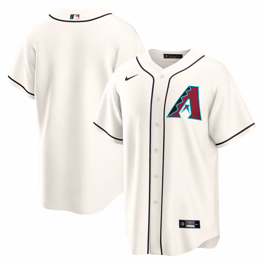 Youth Arizona Diamondbacks Nike Cream Home Replica Jersey - Jersey