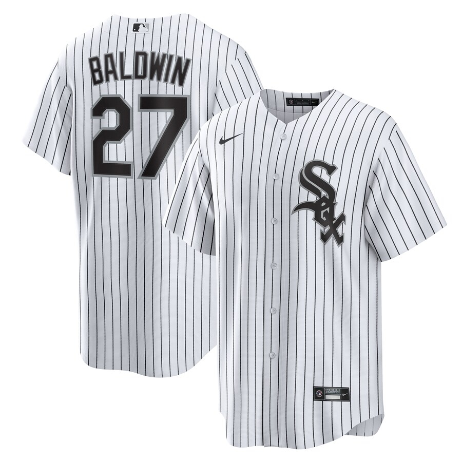 Men's Chicago White Sox Brooks Baldwin Nike White Home Replica Jersey - Jersey