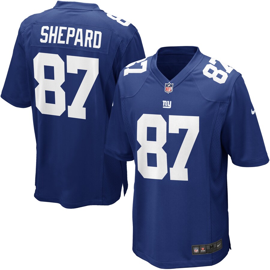 Men's New York Giants Sterling Shepard Nike Royal Player Jersey - Jersey