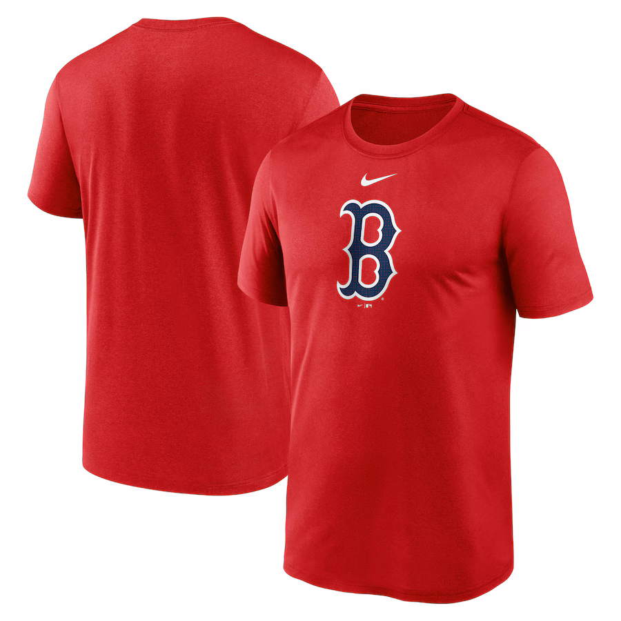Men's Boston Red Sox Nike Red Legend Fuse Large Logo Performance T-Shirt - Jersey