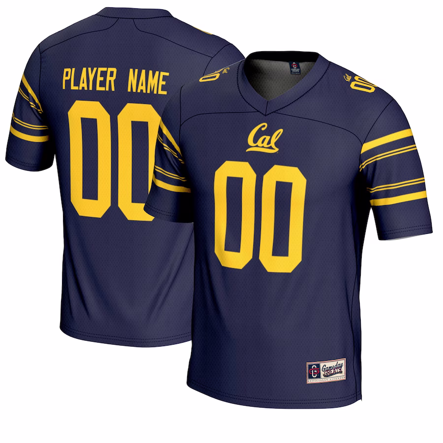 Cal Bears GameDay Greats Youth NIL Pick-A-Player Football Jersey - Navy - Jersey