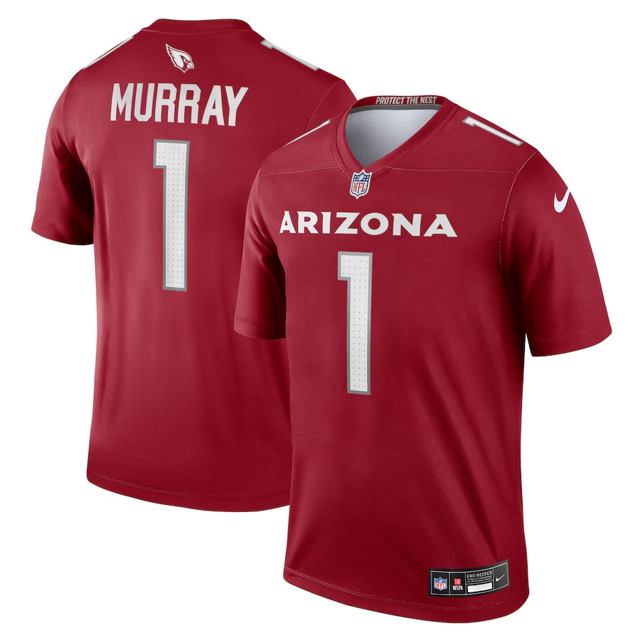 Men's Arizona Cardinals Kyler Murray Nike Cardinal Team Legend Player Performance Top - Jersey