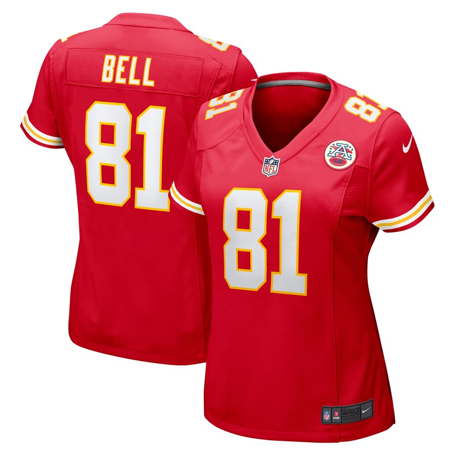 Women's Kansas City Chiefs Blake Bell Nike Red Game Player Jersey - Jersey