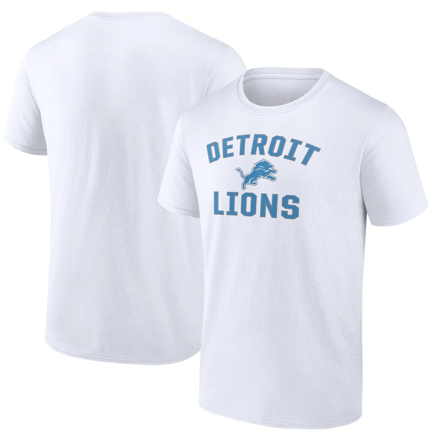 Men's Detroit Lions Fanatics White Victory Arch T-Shirt - Jersey